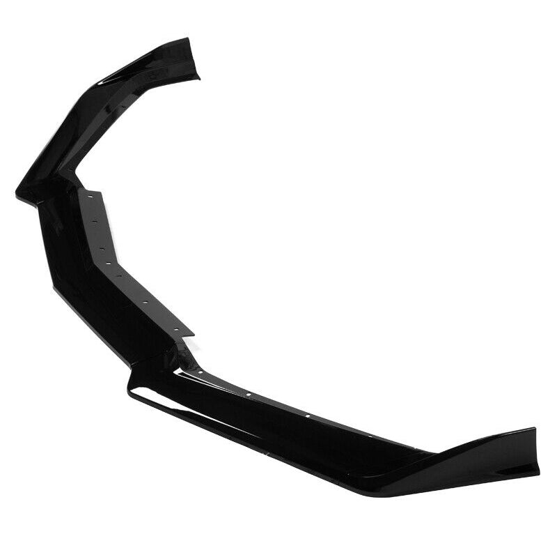 2020-2023 Chevrolet Corvette CS Style Front Bumper Lip (Black)