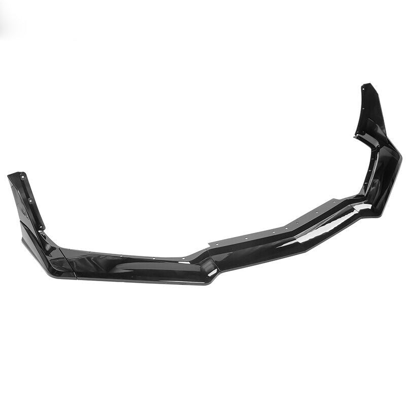 2020-2023 Chevrolet Corvette ZL Style Front Bumper Lip (Black)