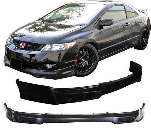2009-2011 Honda Civic Coupe Mugen Style Front Bumper Lip