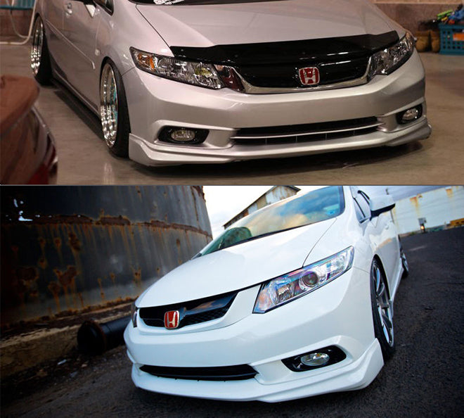 2012 Honda Civic Sedan Modulo Style Front Bumper Lip