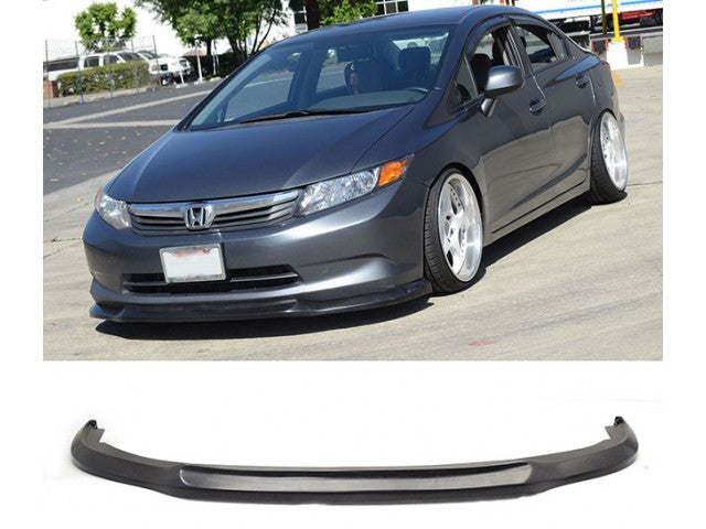 2012 Honda Civic Sedan STI Style Front Bumper Lip