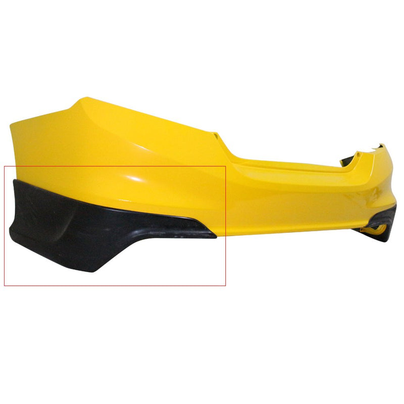 2012-2013 Honda Civic Coupe SI Only HFP Style Rear Bumper Spats