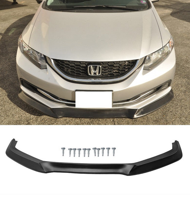 2013-2015 Honda Civic Sedan GT Style Front Bumper Lip