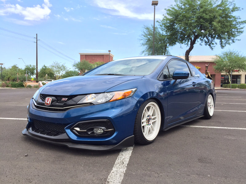 2014-2015 Honda Civic Coupe CS Style Front Bumper Lip