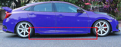 2016+ Honda Civic Sedan/Hatchback CS Style Side Skirts