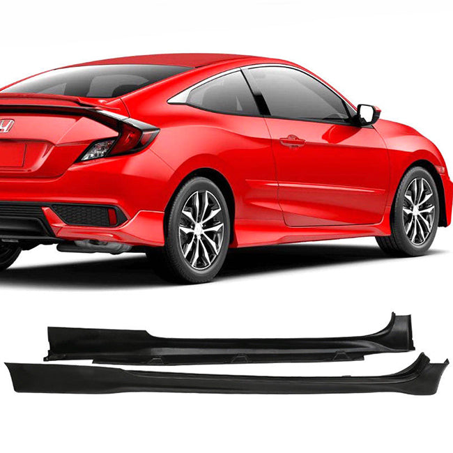 2016-2018 Honda Civic Coupe HFP Style Side Skirts