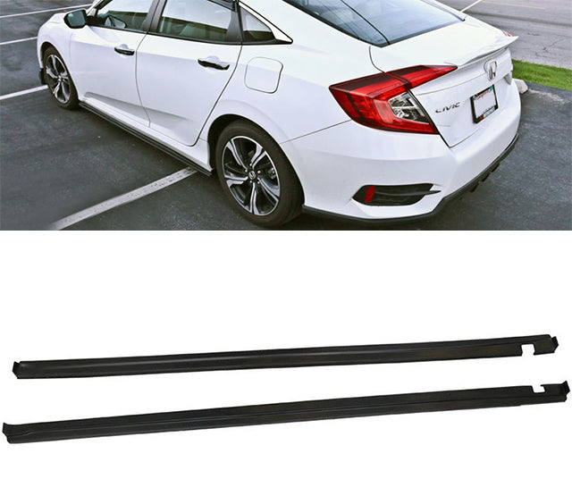 2016-2018 Honda Civic Sedan TC Style Side Skirts