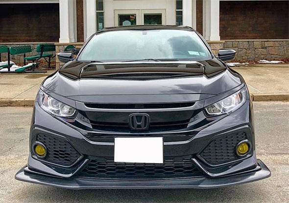 2017-2019 Honda Civic Sport Hatchback GT Style Front Bumper Lip