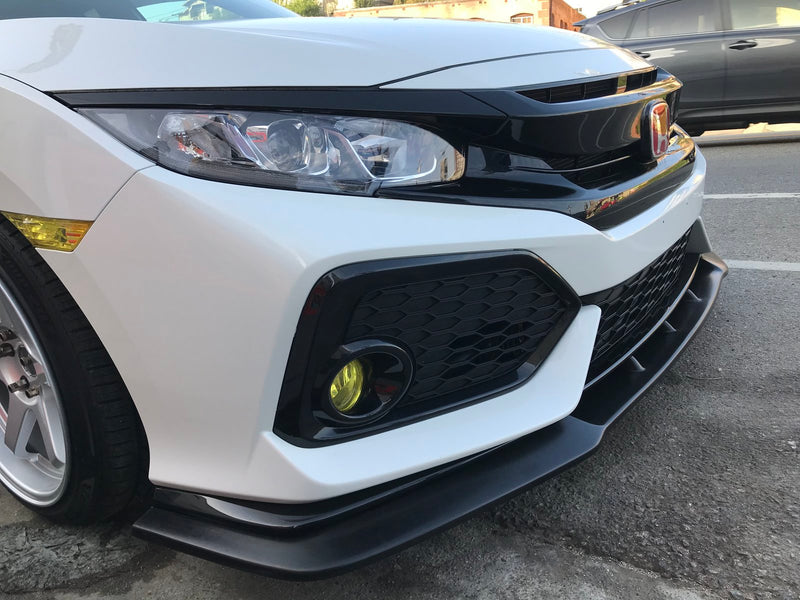 2017-2019 Honda Civic Hatchback GT2 Style Front Bumper Lip