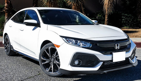 2016-2020 Honda Civic Hatchback AND Civic SI GT Style Front Bumper Lip
