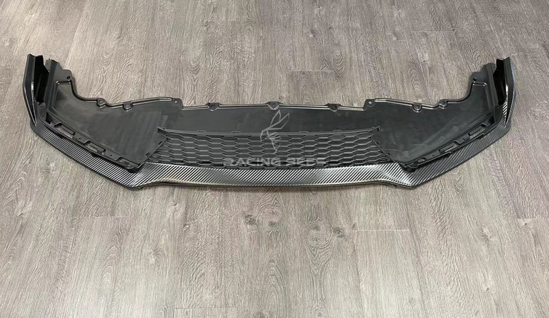 2016-2020 Honda Civic Si/Hatchback CTR Style Front Bumper Lip (Carbon Look)