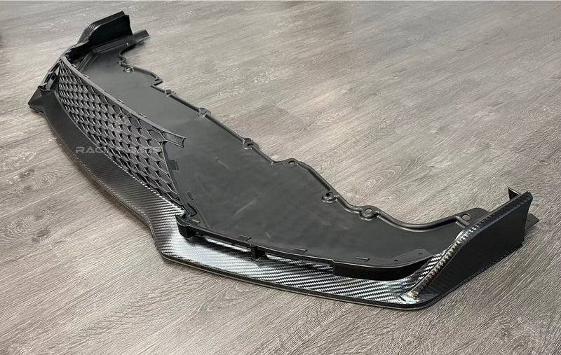 2016-2020 Honda Civic Si/Hatchback CTR Style Front Bumper Lip (Carbon Look)