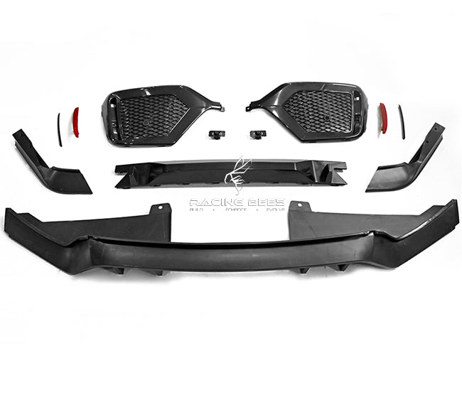 2017-2019 Honda Civic Hatchback TYPE-R Style Rear Diffuser — RACINGBEES