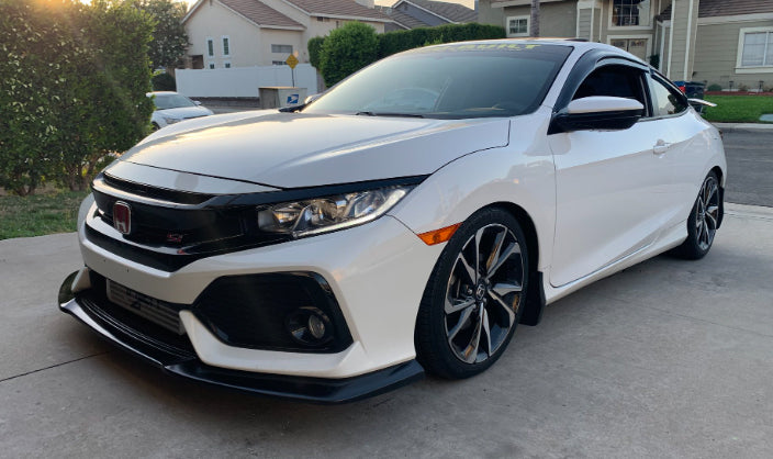 2016-2020 Honda Civic Hatchback AND Civic SI GT Style Front Bumper Lip