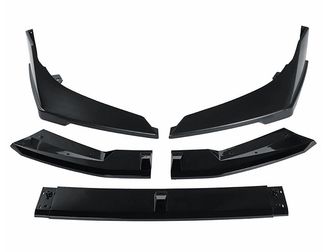 2019-2020 Honda Civic GTCS Style Front Bumper Lip (Black)