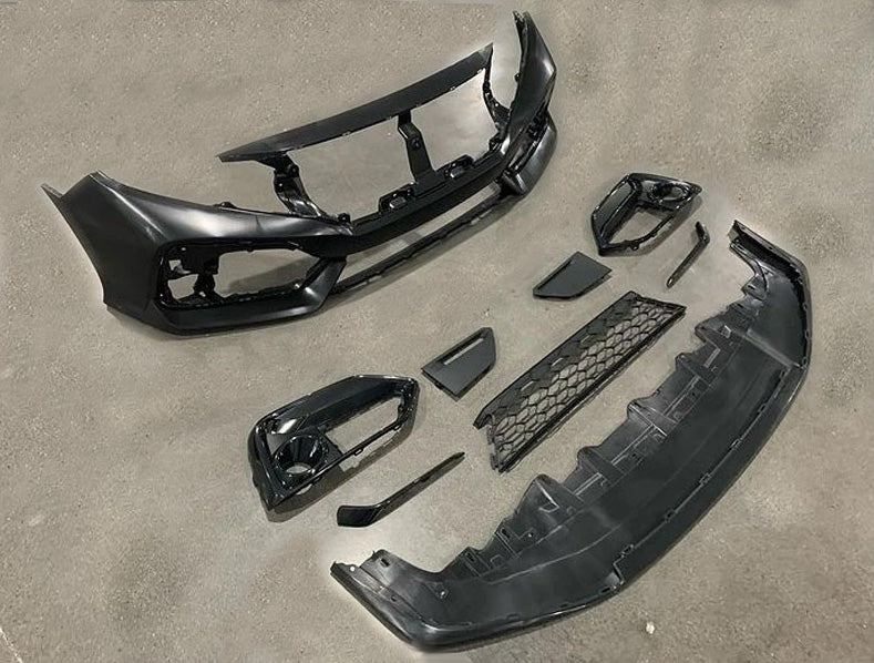 2016-2021 Honda Civic Coupe/Sedan/Hatchback Face-Lift Si Style Front Bumper Conversion