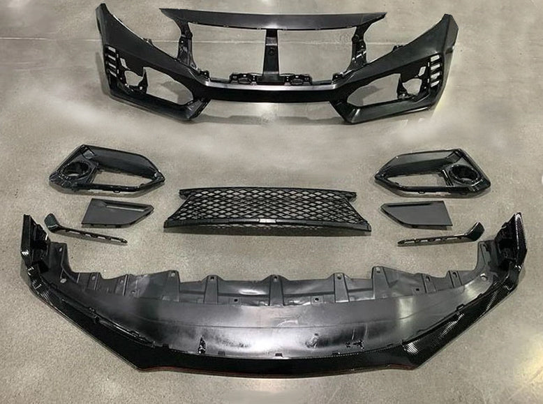 2016-2021 Honda Civic Coupe/Sedan/Hatchback Face-Lift Type R Style Front Bumper Conversion