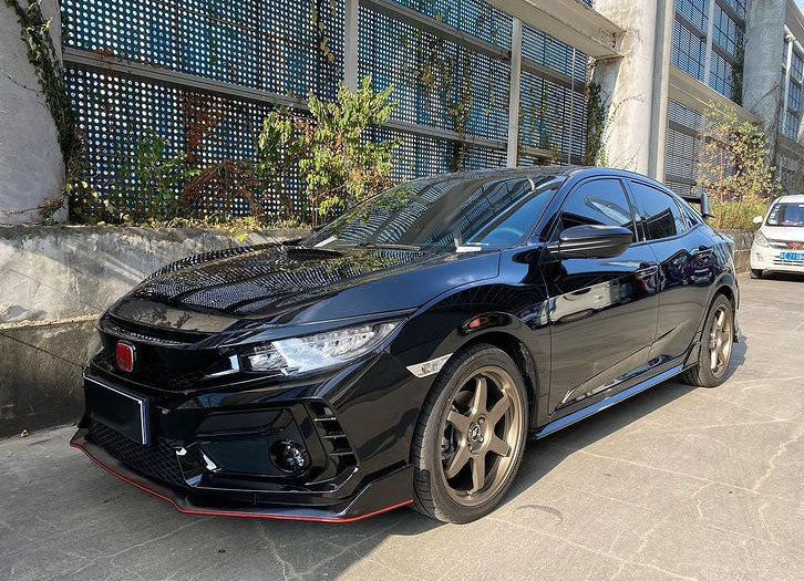 2016-2021 Honda Civic Coupe/Sedan/Hatchback Face-Lift Type R Style Front Bumper Conversion