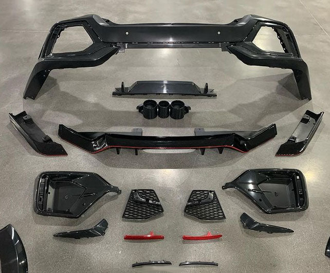 2016-2021 Honda Civic Face-Lift Type R Style Rear Bumper Conversion