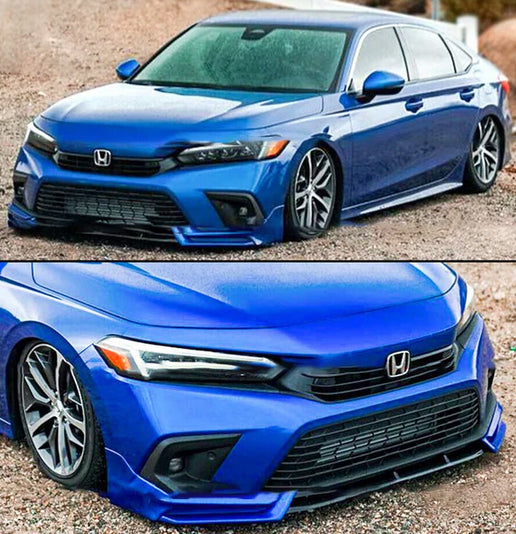 2022-2024 Honda Civic Sedan Yofer V2 Front Bumper Lip