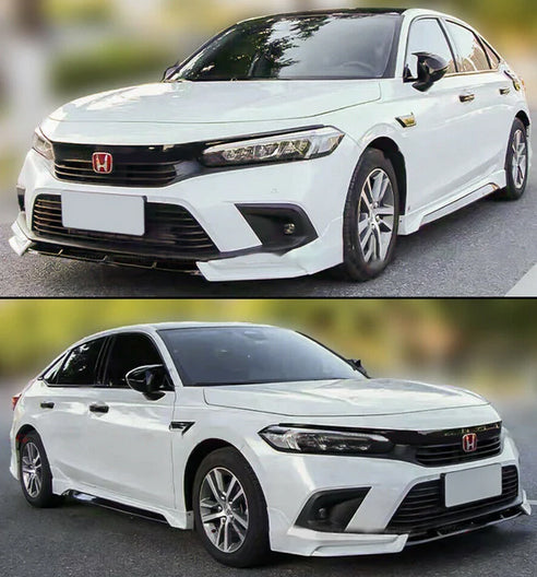 2022-2024 Honda Civic Sedan Yofer V2 Front Bumper Lip
