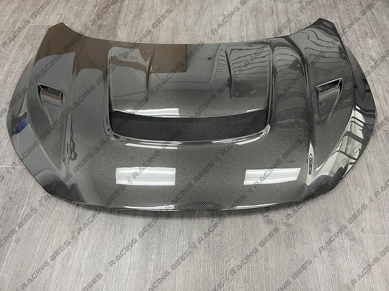 2016-2021 Honda Civic FC1/FC3/FK7 VR Style Hood (Carbon fiber)