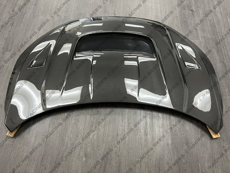 2016-2021 Honda Civic FC1/FC3/FK7 VR Style Hood (Carbon fiber)