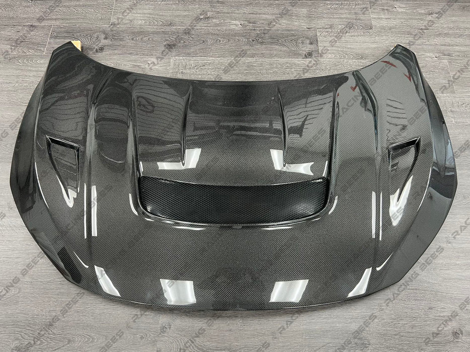 2017-2021 Honda Civic FK8 Type-R VR Style Hood (Carbon fiber)