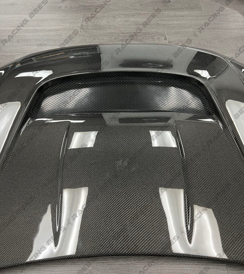 2017-2021 Honda Civic FK8 Type-R VR Style Hood (Carbon fiber)