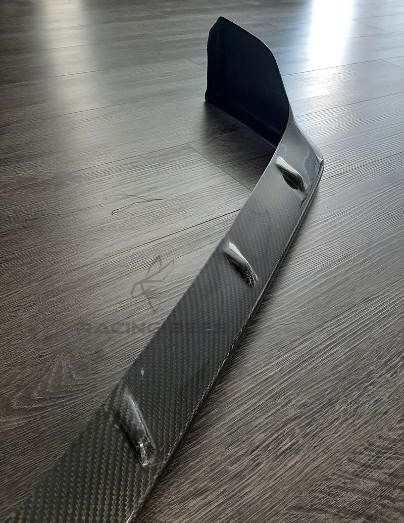 2017+ Honda Civic FK8 Type R Mugen Style Front Bumper Lip (Carbon)