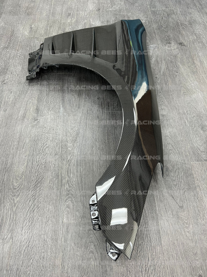 2010-2016 Hyundai Genesis Coupe H Style Fenders (Carbon Fiber)