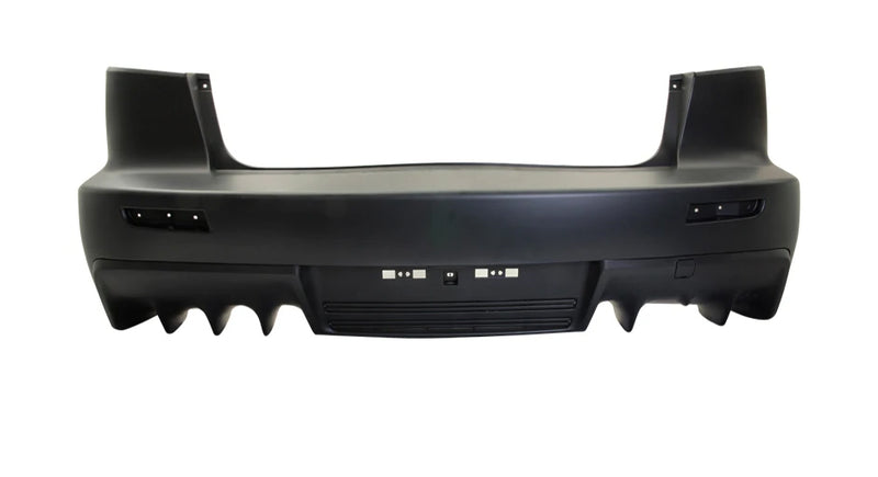 2008-2015 Mitsubishi Lancer EVO Style Rear Bumper Conversion (Single Muffler Exit)