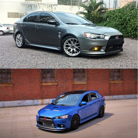 2008-2015 Mitsubishi Lancer Ralliart GT Style Front Bumper Lip