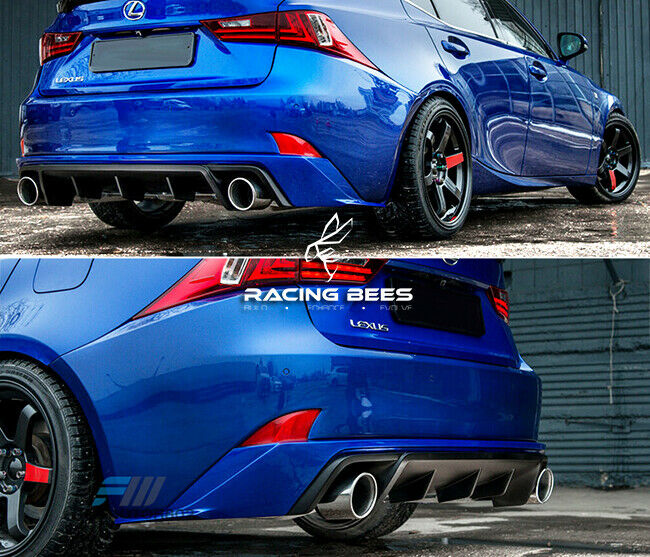 2014-2016 Lexus IS250/300/350 AS Style Rear Diffuser