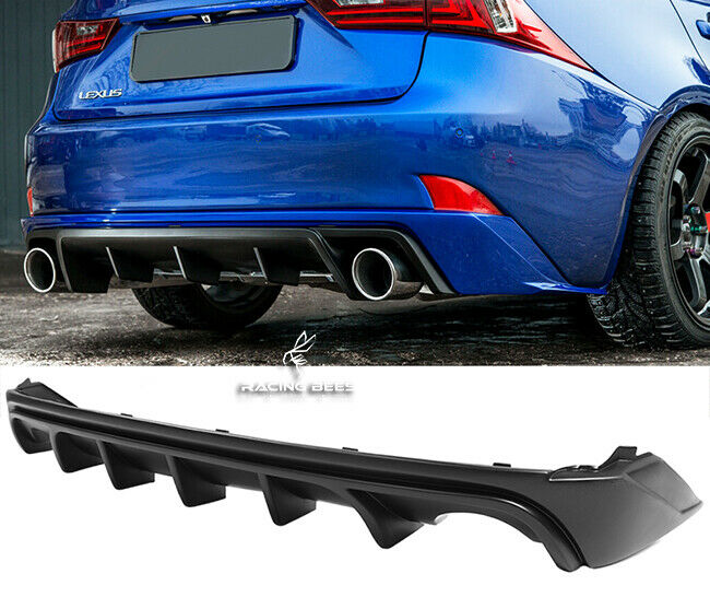 2014-2016 Lexus IS250/300/350 AS Style Rear Diffuser