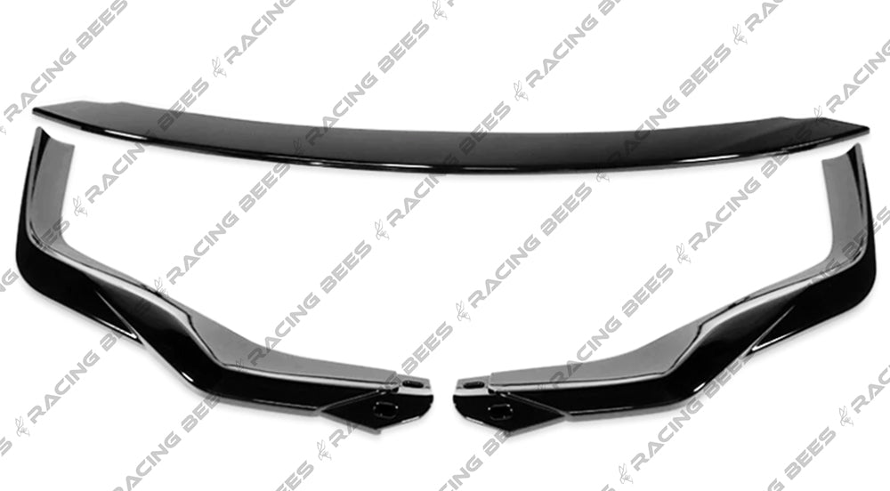 2015-2017 Lexus RC300/350 F-Sport AG Style Front Bumper Lip (Black)