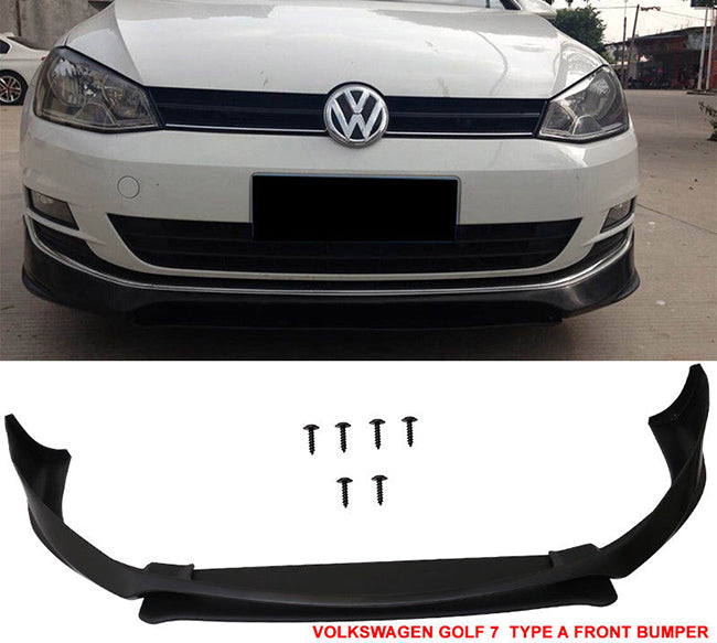 2015-2016 Volkswagen MK7 Golf Type A Style Front Bumper Lip