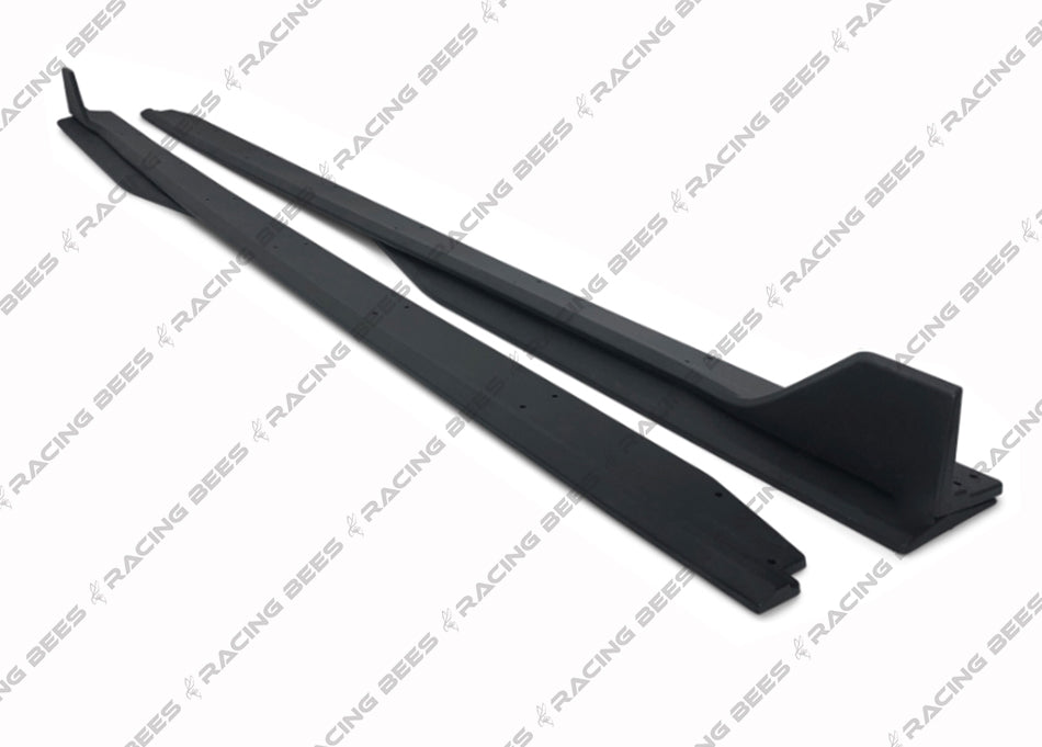 2015-2022 Ford Mustang GT500 Style SIDE SKIRT EXTENSIONS