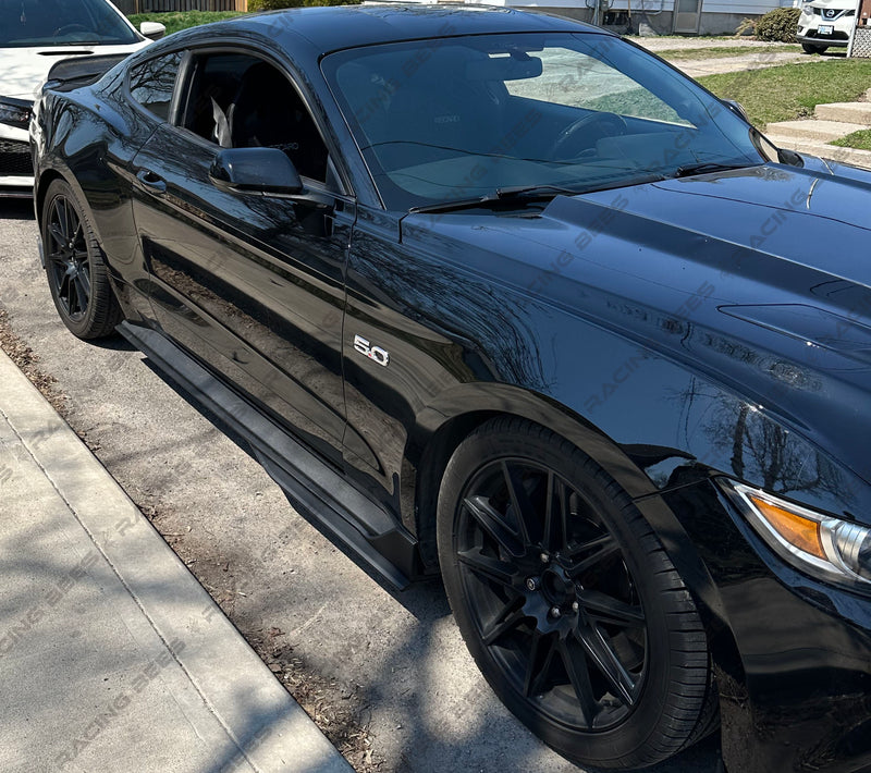 2015-2023 Ford Mustang GT500 Style SIDE SKIRT EXTENSIONS