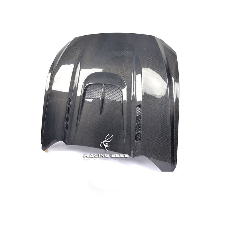 2015-2017 Ford Mustang GTS Style Hood (Carbon Fiber)