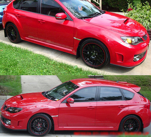 2008-2010 Subaru WRX/STI STI Style Front Bumper Lip