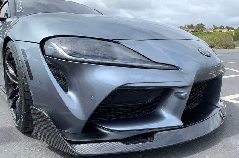 2020+ Toyota Supra A90/A91 AG Style Front Bumper Lip (Carbon Fiber)