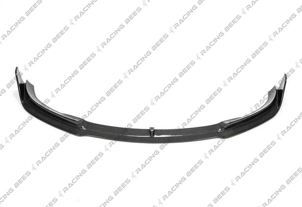 2017-2019 Tesla Model 3 V Style Front Bumper Lip (Carbon Fiber)