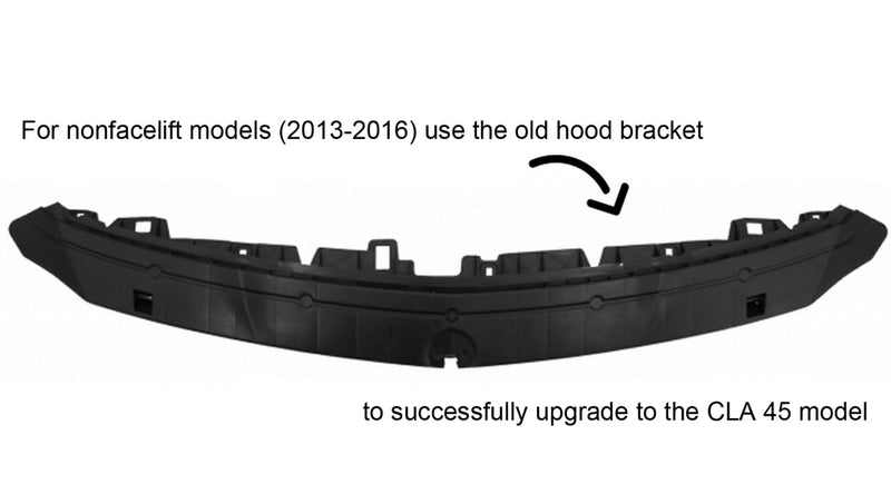 2017-2019 Mercedes-Benz CLA Class Sedan 45AMG Style Front Bumper Conversion