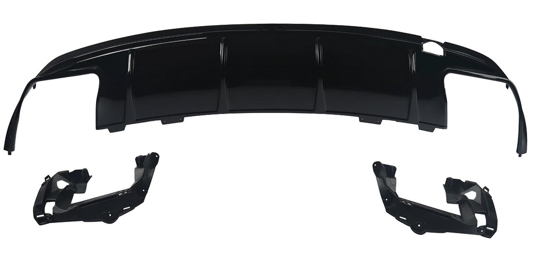 2014-2016 Mercedes-Benz CLA Class Sedan V1 Style Rear Diffuser For AMG ...