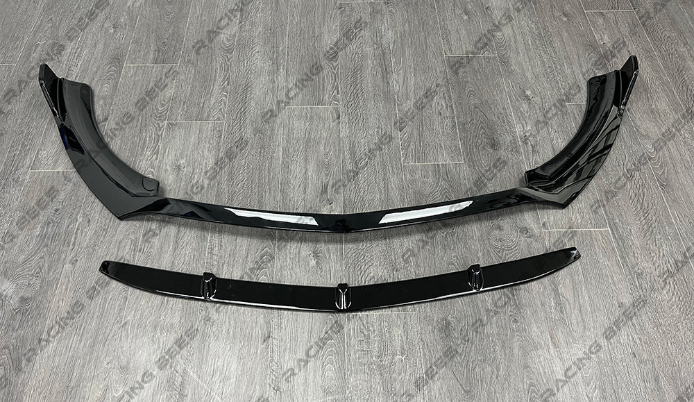 2020+ Mercedes-Benz CLA Class BR Style Front Bumper Lip (Black)