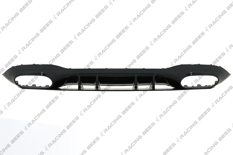 2019+ Mercedes-Benz A Class 45AMG Style Rear Diffuser For AMG-Package 4Door Sedan (Black)