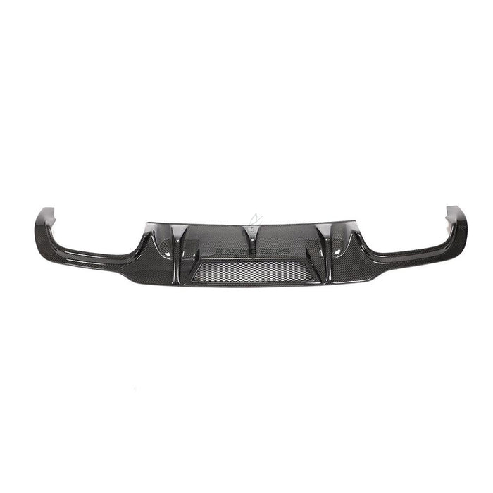 C1500 Rear Diffuser 2012-2014 Mercedes-Benz C Class V Style Rear Diffuser (Carbon Fiber ...