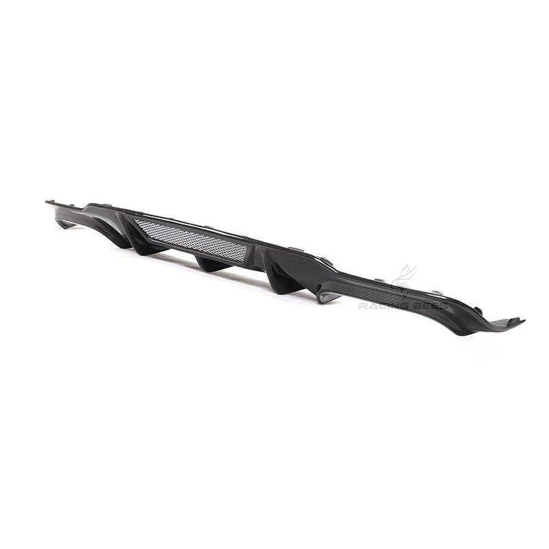 2012-2014 Mercedes-Benz C Class V Style Rear Diffuser (Carbon Fiber)