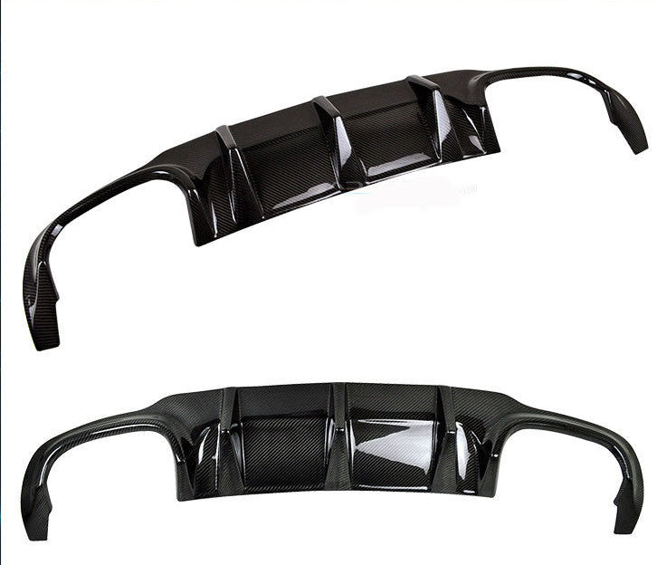 2012-2014 Mercedes-Benz C Class AMG Style Rear Diffuser (Carbon Fiber)